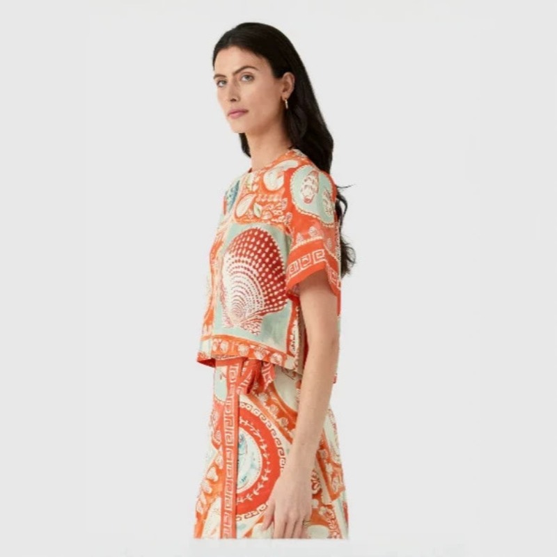 Nuovo set da due pezzi con gon - Midi Skirt Floral recensione e prezzo