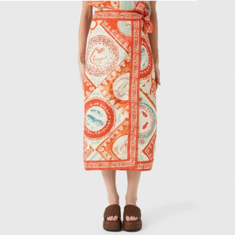 Nuovo set da due pezzi con gon - Midi Skirt Floral recensione e prezzo