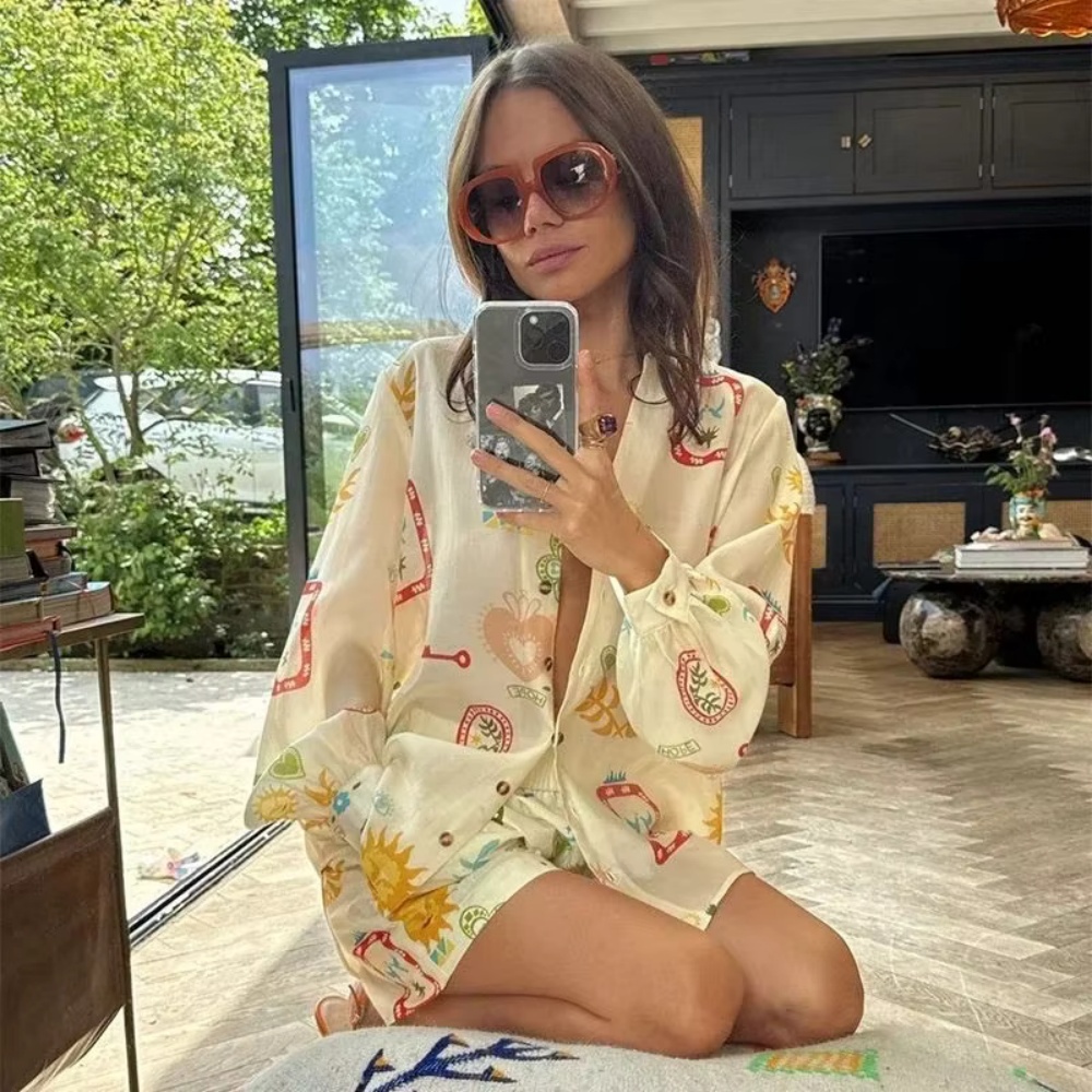 Completo Casual da Donna 2 Pez - Romper Floral Print recensione e prezzo