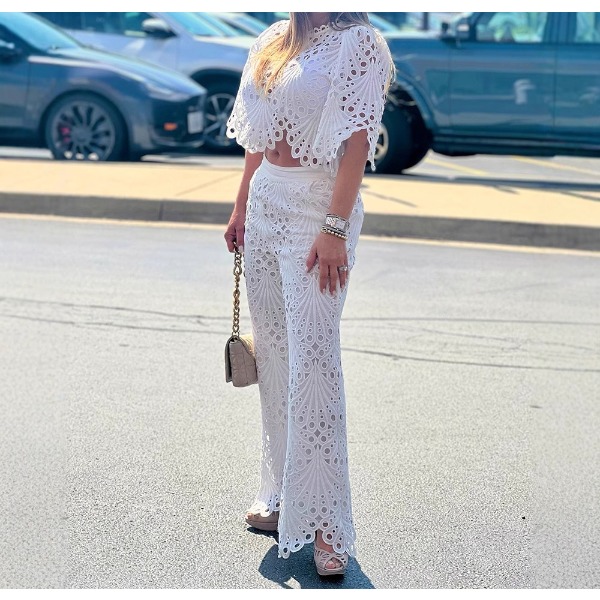 2 pezzi vestito donna nuova es - Crop Top Crochet recensione e prezzo