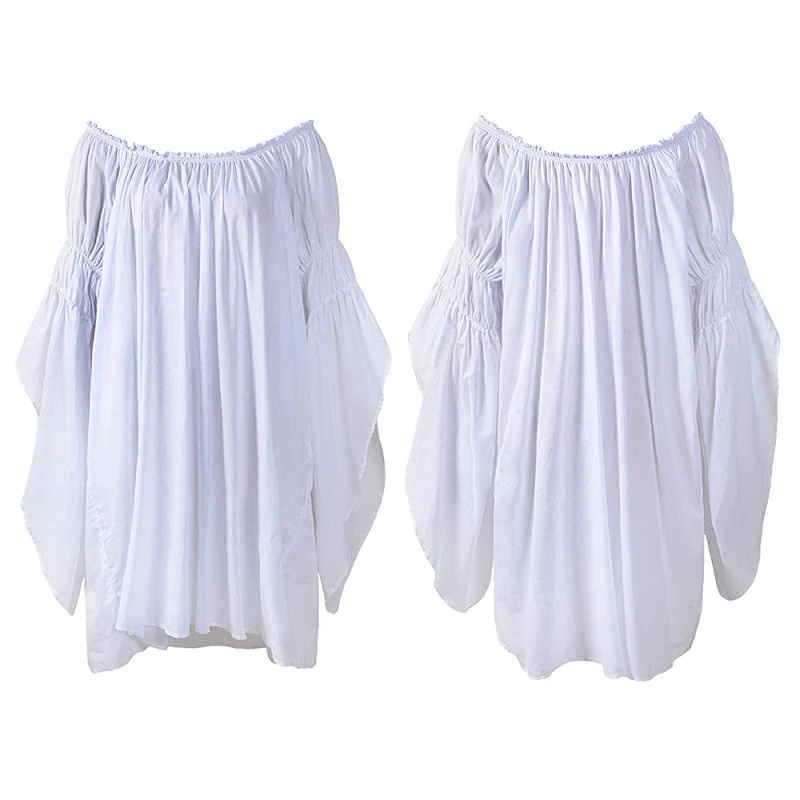 Camicetta Vintage Medievale Ri - Blouse Off Shoulder recensione e prezzo