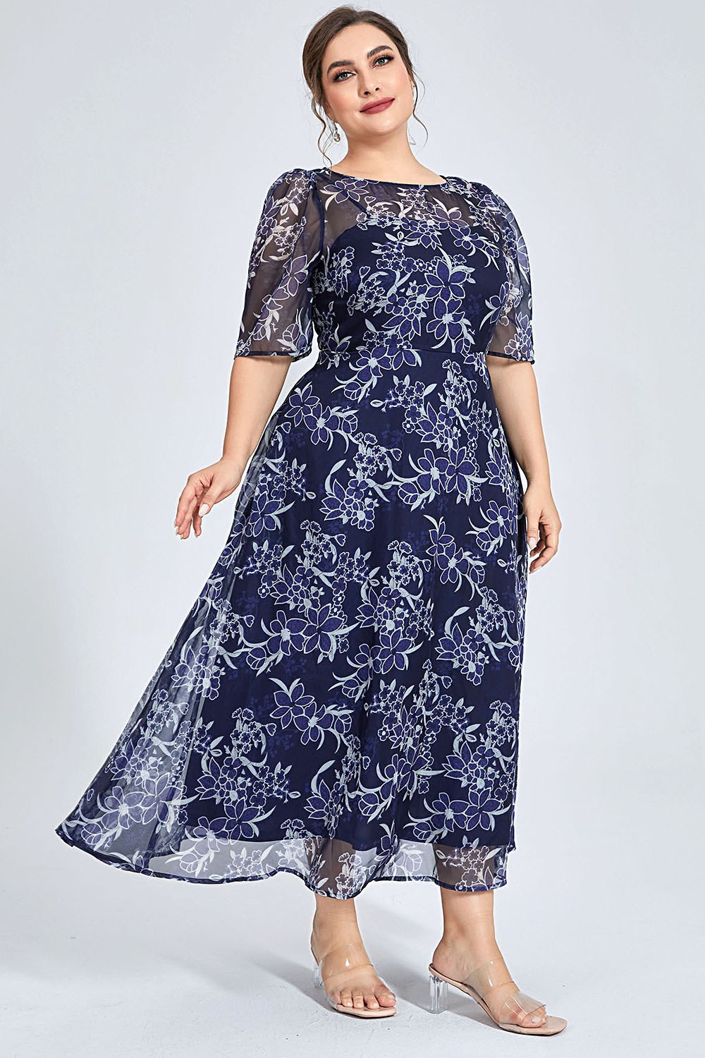 Abito midi in chiffon floreale - Midi Skirt Floral recensione e prezzo