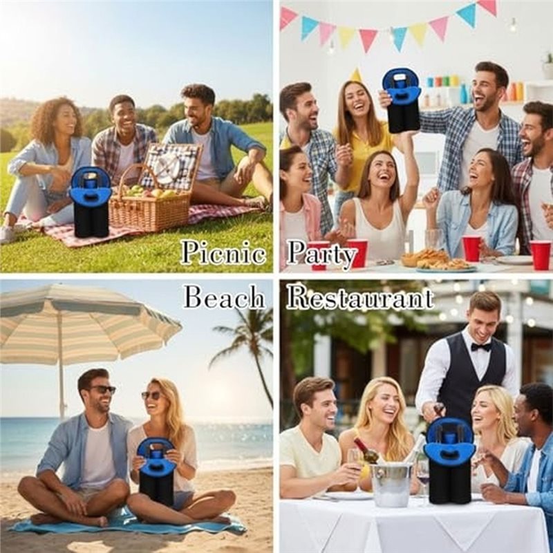 Borse da trasporto per bottigl - Tote Bag Beach recensione e prezzo