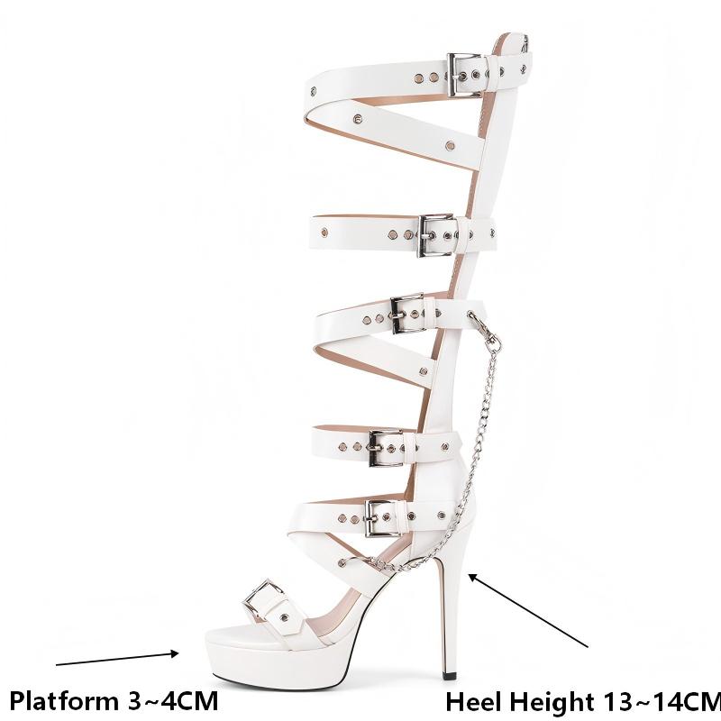 Sandali Gladiator con Plateau  - Sandal Strappy Heeled recensione e prezzo
