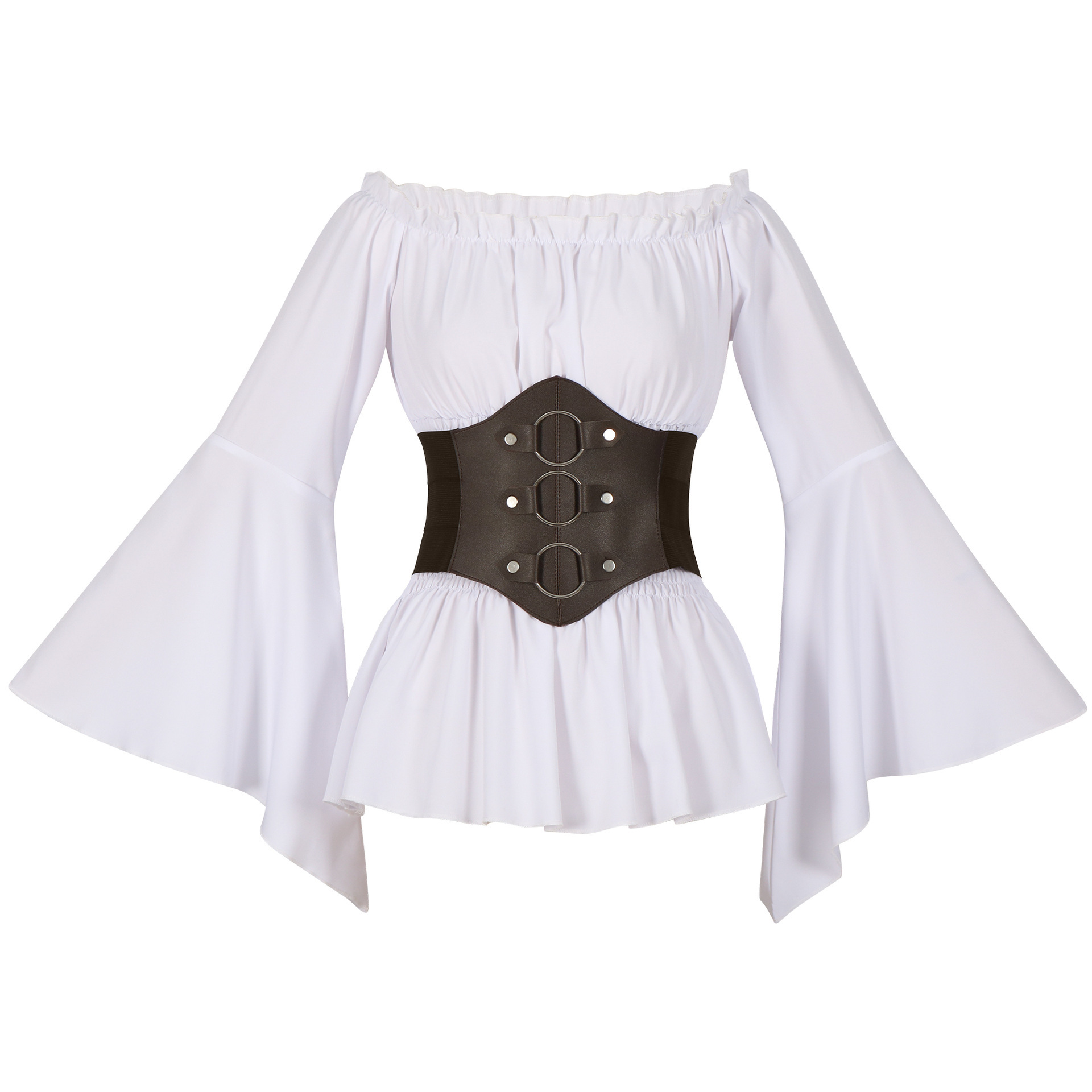 Camicia da Pirata Medievale Vi - Blouse Off Shoulder recensione e prezzo