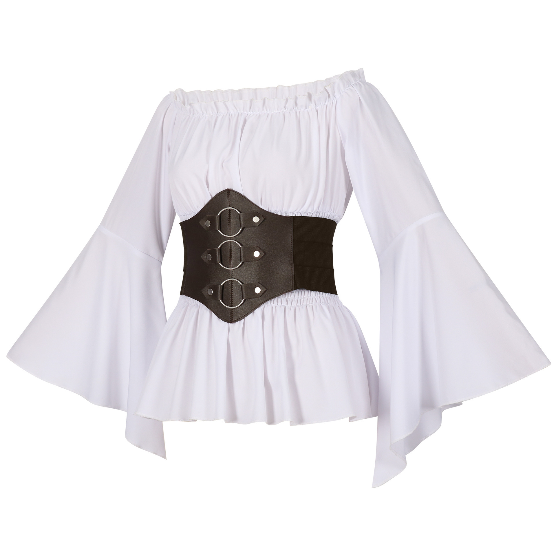 Camicia da Pirata Medievale Vi - Blouse Off Shoulder recensione e prezzo