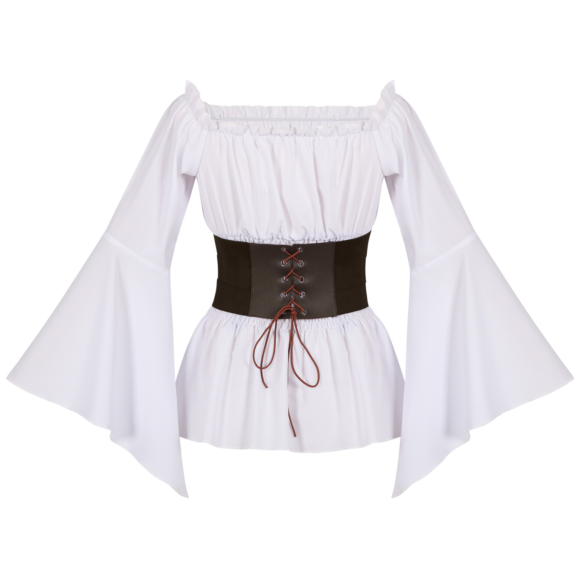 Camicia da Pirata Medievale Vi - Blouse Off Shoulder recensione e prezzo
